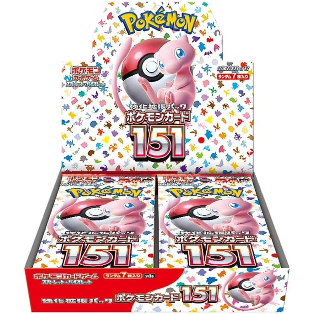 151 Japanese Booster Box